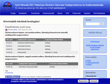 Tablet Screenshot of pagisz.hu